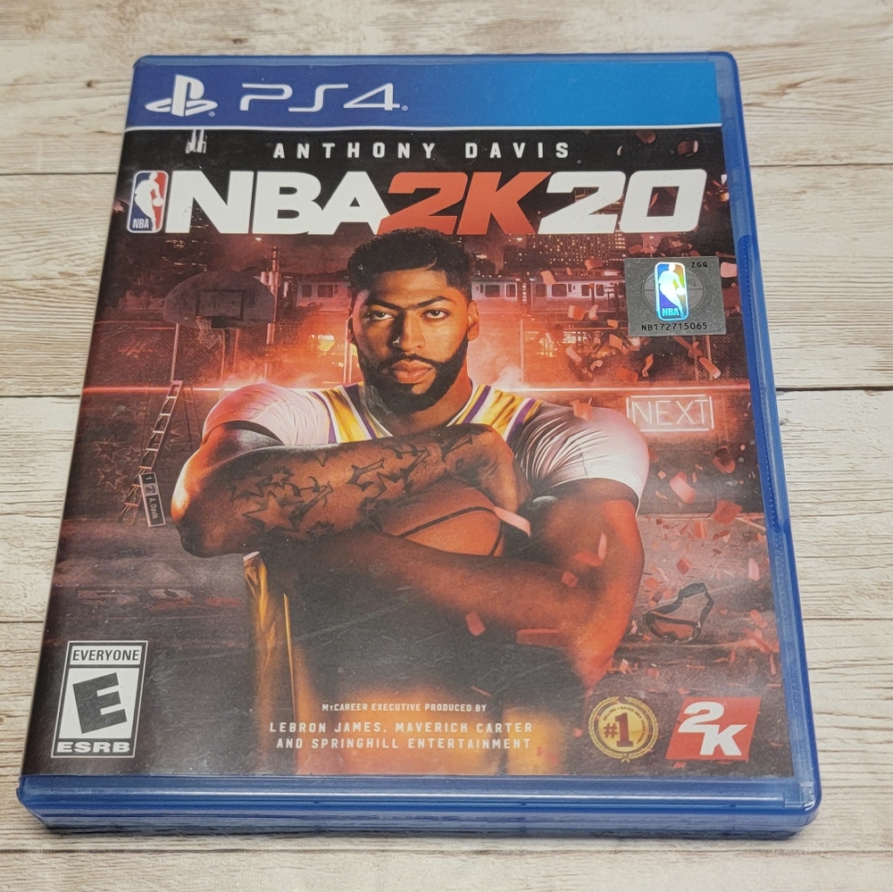 NBA 2K20 Sony PS4 Basketball Sports Game Playstation 4 Anthony Davis Cover